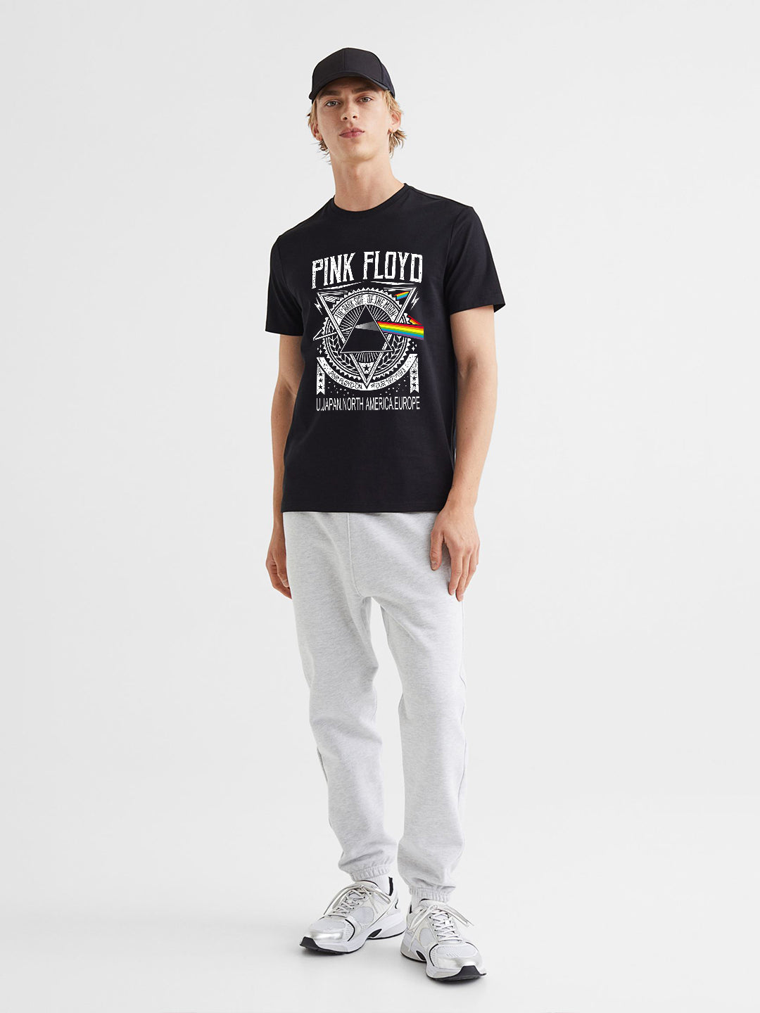 Pink Floyd Men Half Sleeve T-Shirt
