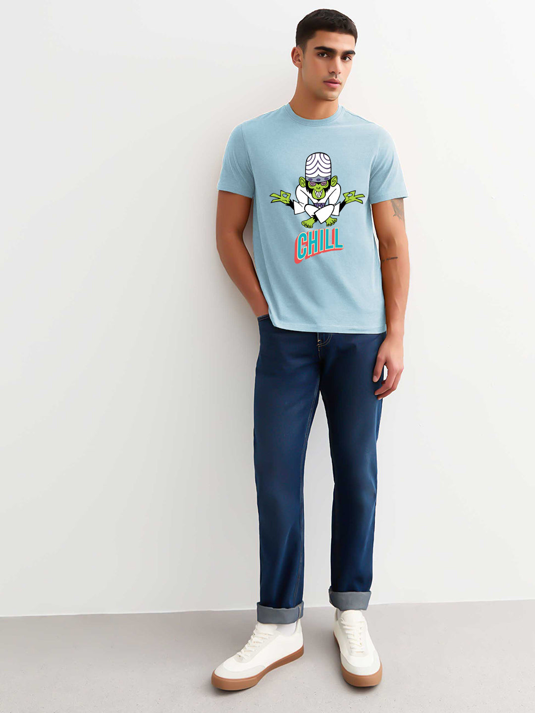 Chill Men Half Sleeve T-Shirt