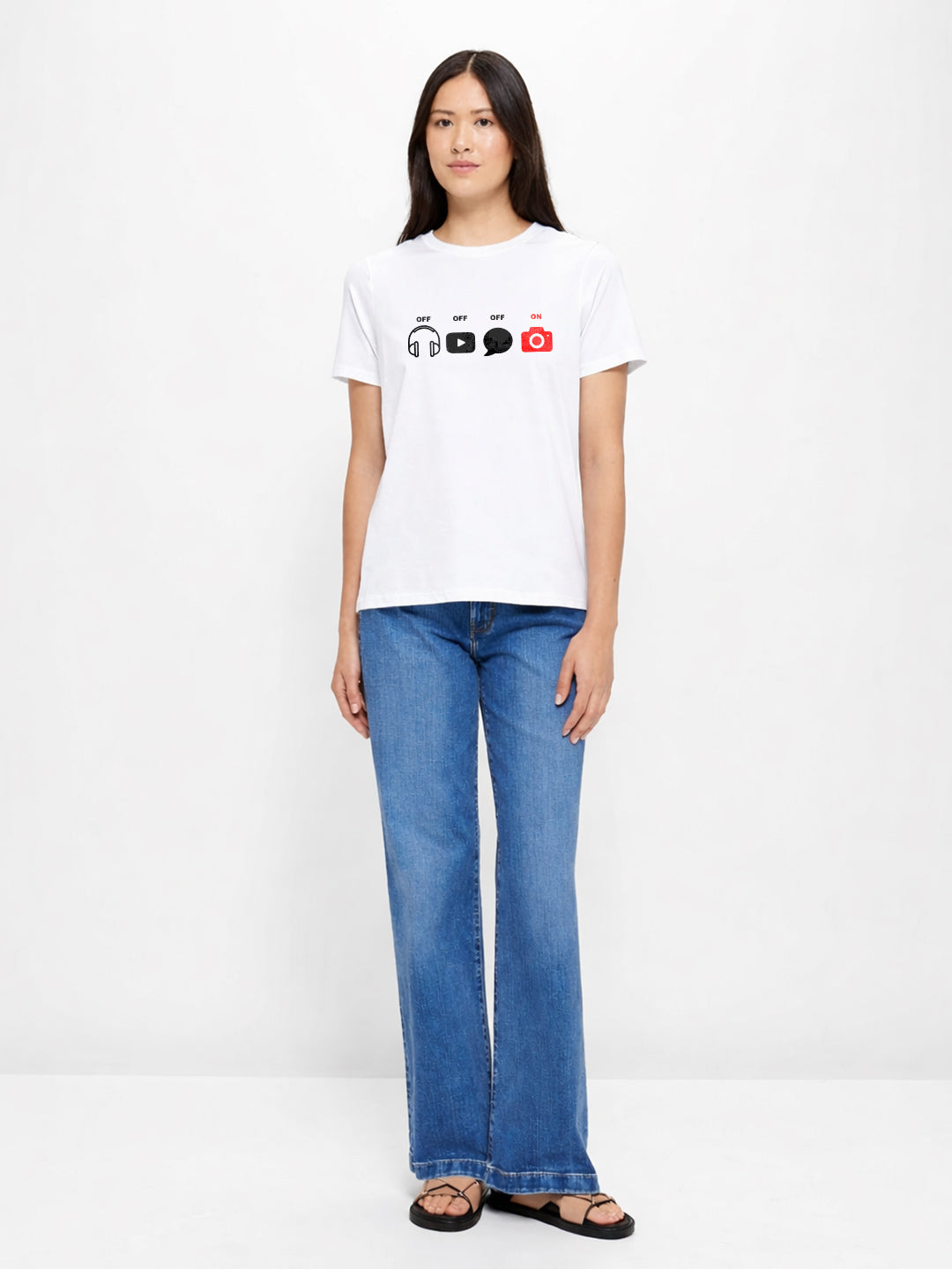 Capture Women half sleeve T-shirt