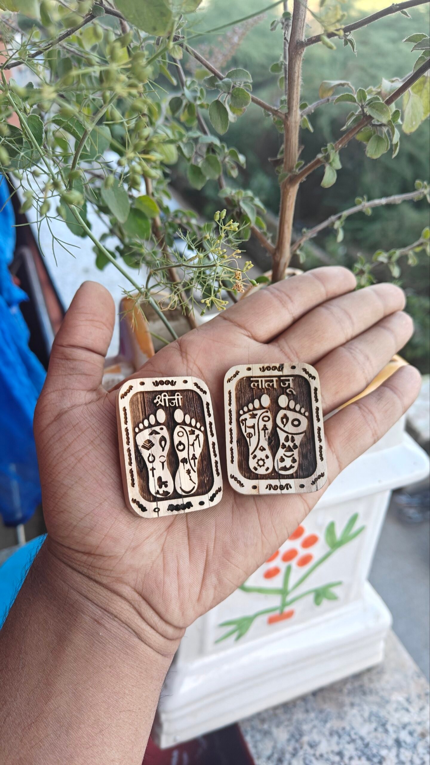 Shree Ji and Thakurji Tulsi charan seva - Image 1