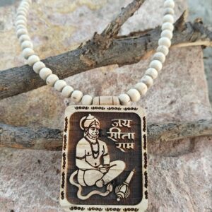 Jai Sitaram Hanuman Ji Locket Mala - Thumbnail Image 3