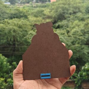 Bankey Bihari Ji Wooden Cutout - Thumbnail Image 2