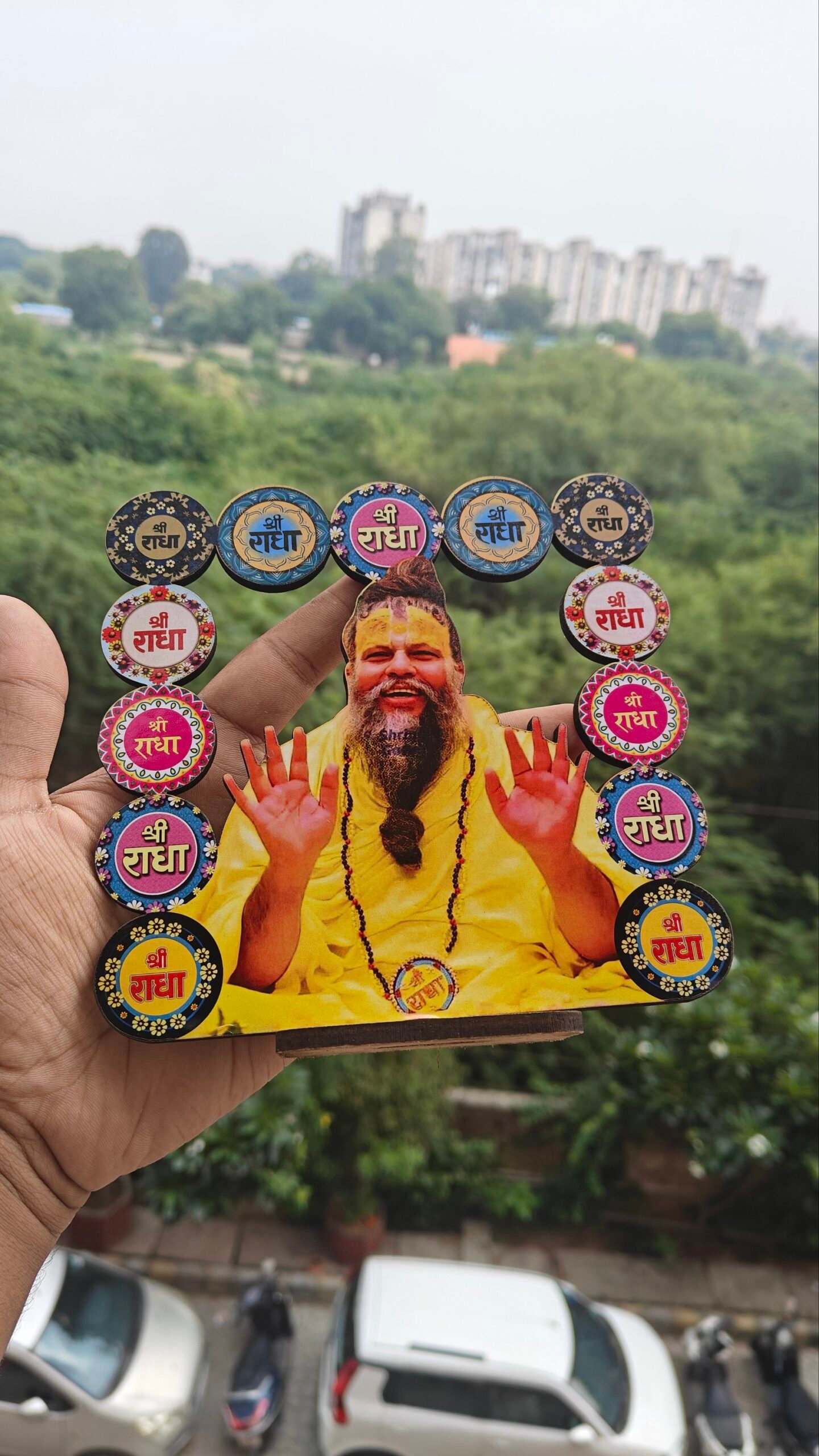 Premanandji maharaj MDF cutout - Image 1