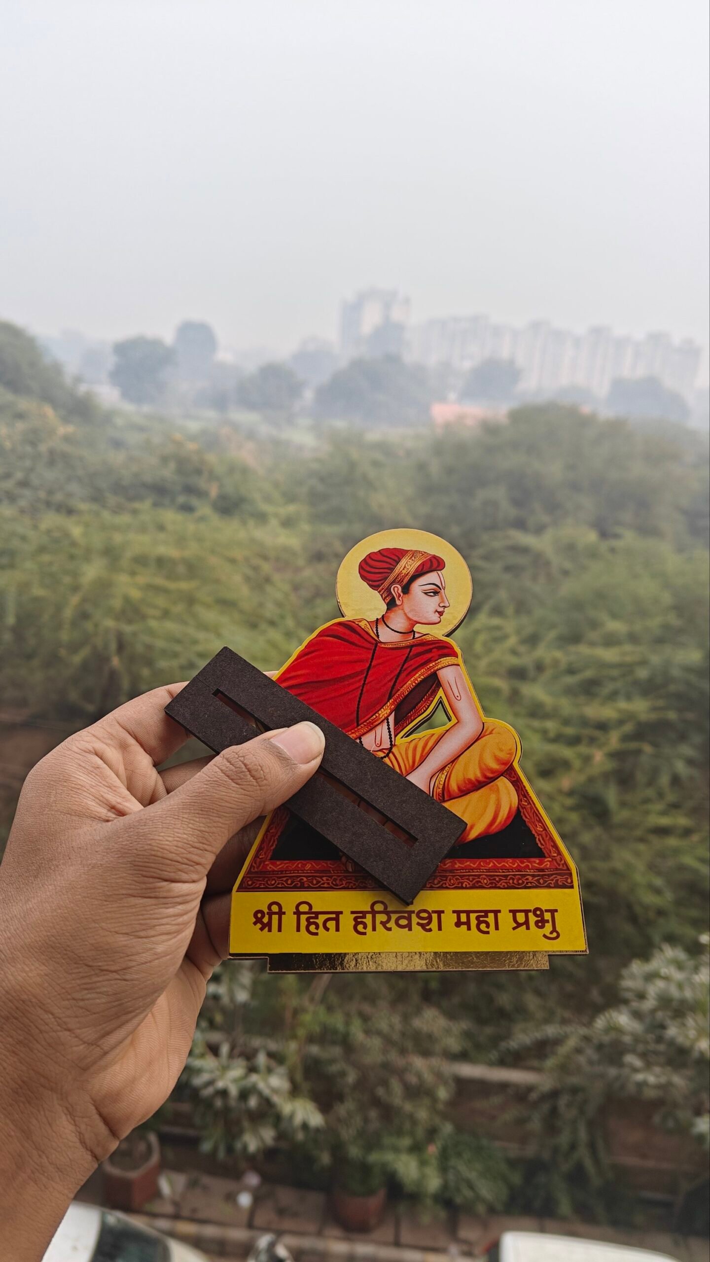 Shri harivansh mahaprabhu cutout with stand - Image 2