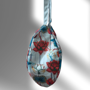 Shree Radha Lotus Design Japa Mala Bag - Thumbnail Image 3