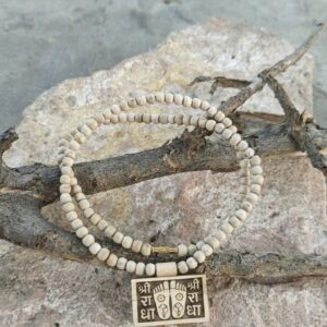 Shree Radha charan small bhaktmal locket mala