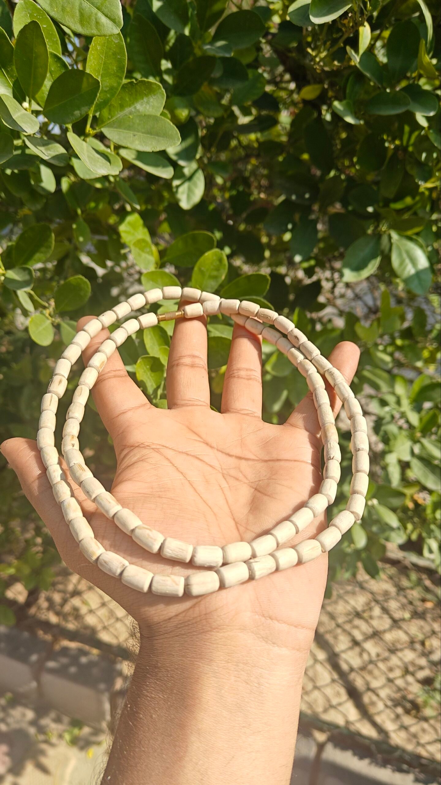 Tulsi Kanthi Mala 2 Round (Big Size) - Image 1
