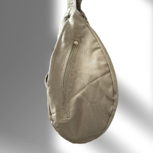 Heavy Cotton Japa Mala Bags with Double side chain (Multicolour) - Thumbnail Image 2