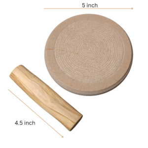 Pure Sandalwood Stick with Rubbing Stone - 100% original - Thumbnail Image 3