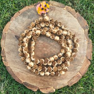 Ram naam Tulsi japmala 108+1 beads - Thumbnail Image 3