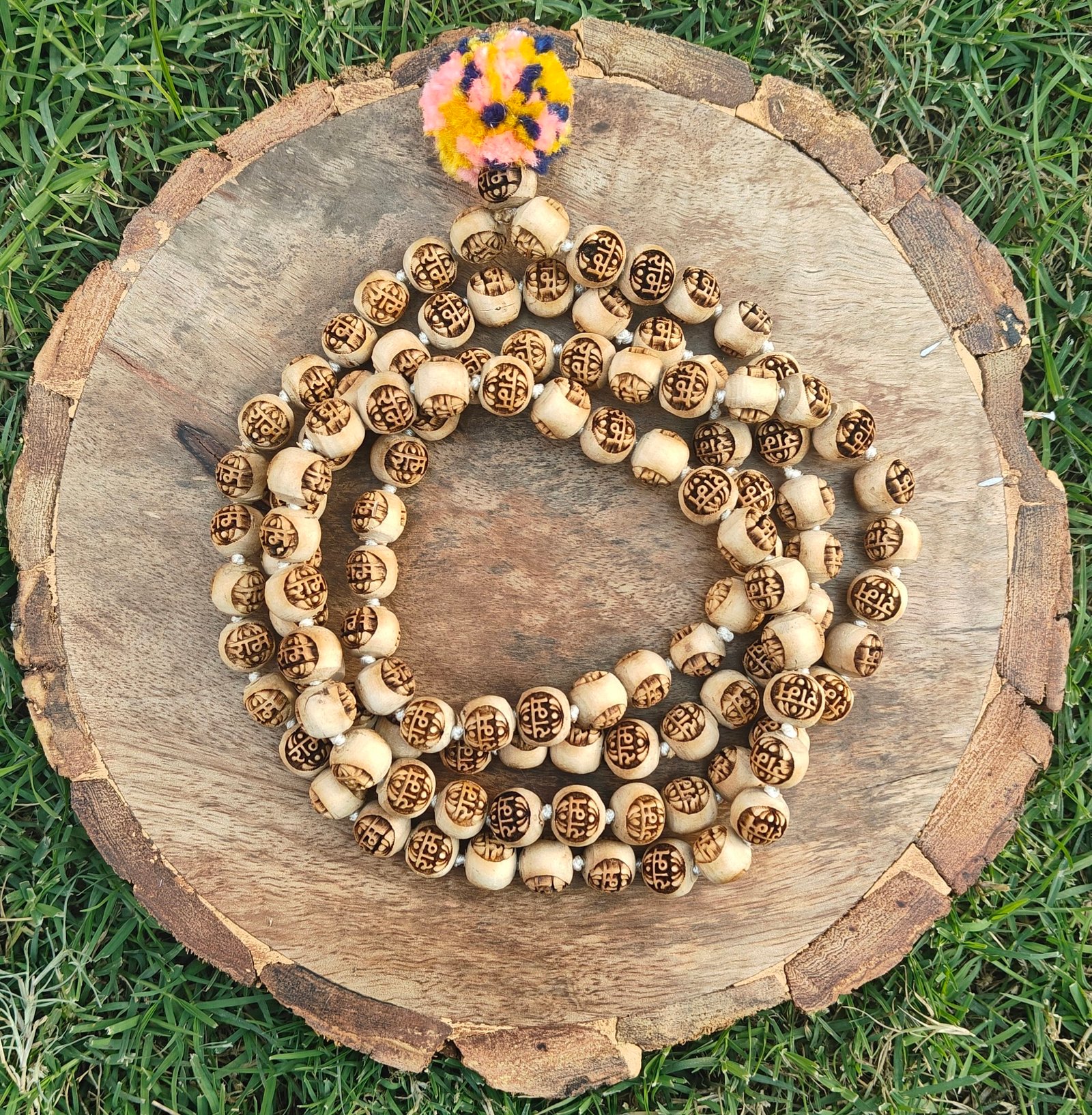 Ram naam Tulsi japmala 108+1 beads - Image 3