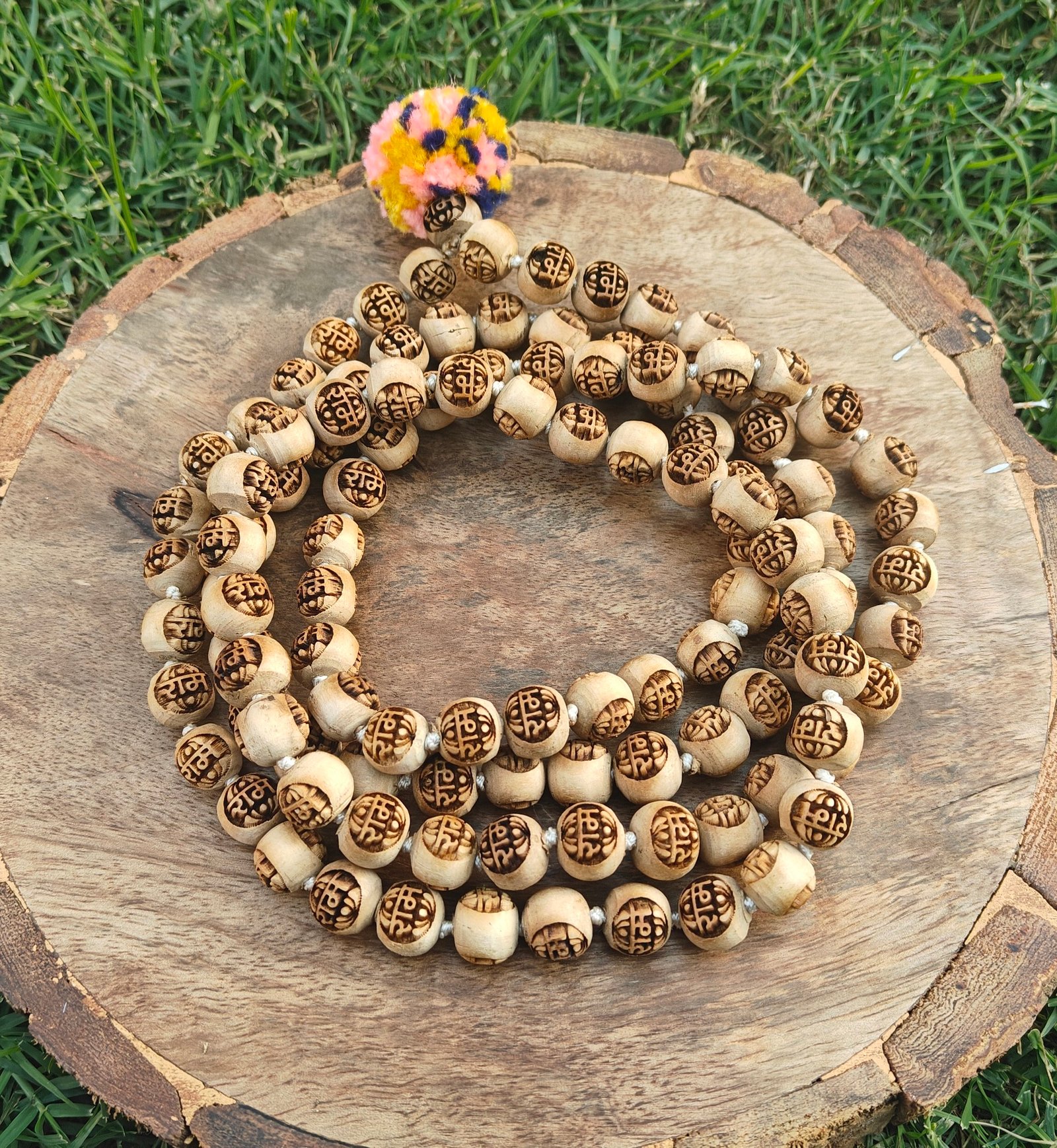 Ram naam Tulsi japmala 108+1 beads - Image 1