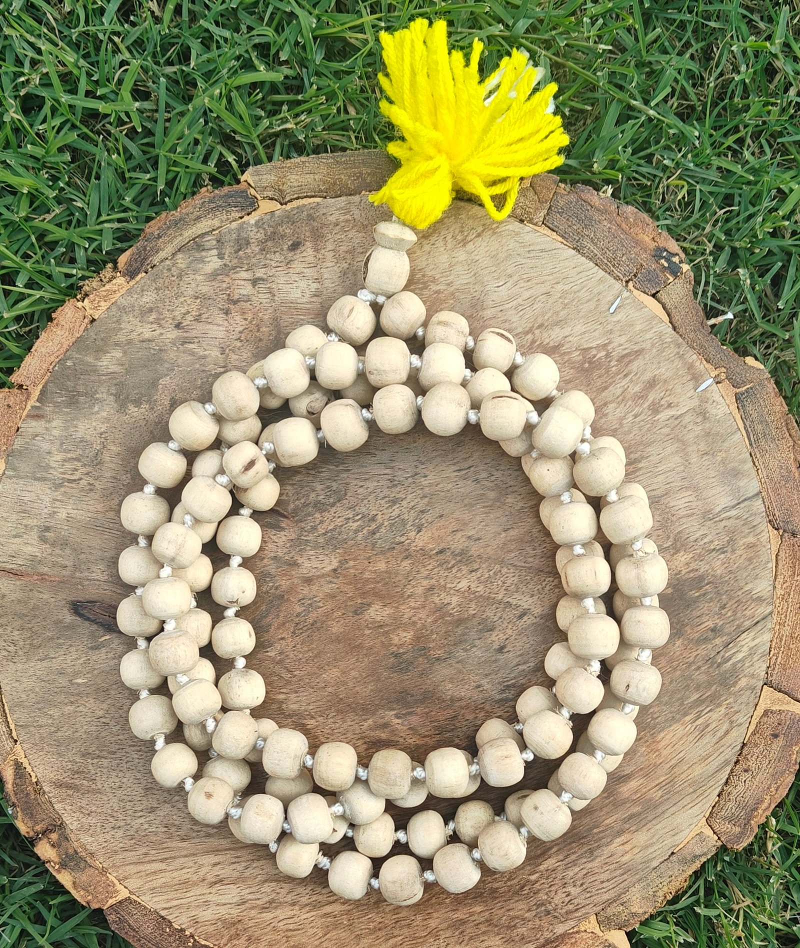 Tulsi Big Size Japmala 108+1 Beads ( 10-11 mm) - Image 2