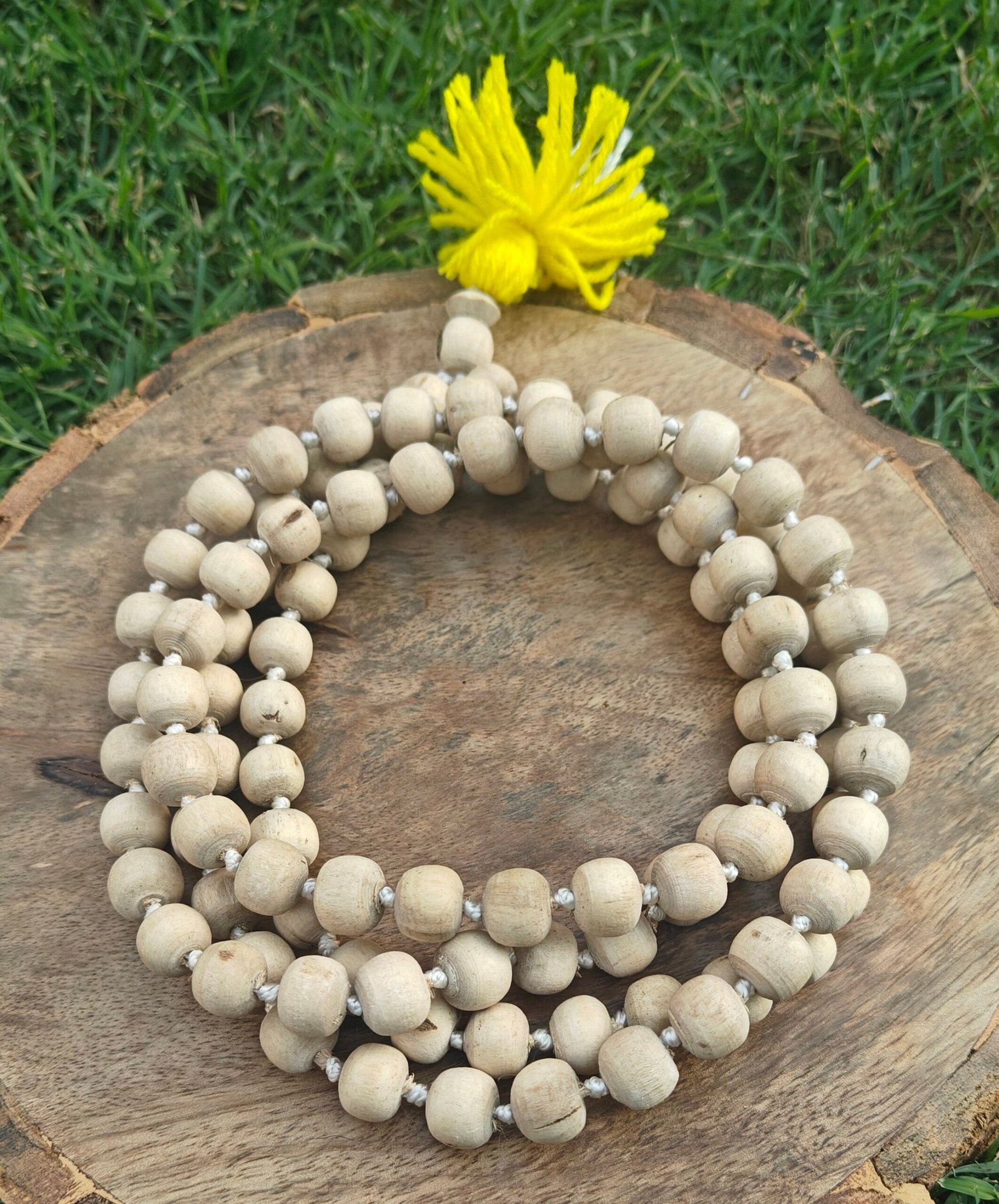 Tulsi Big Size Japmala 108+1 Beads ( 10-11 mm) - Image 1