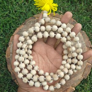 Tulsi Big Size Japmala 108+1 Beads ( 10-11 mm) - Thumbnail Image 3