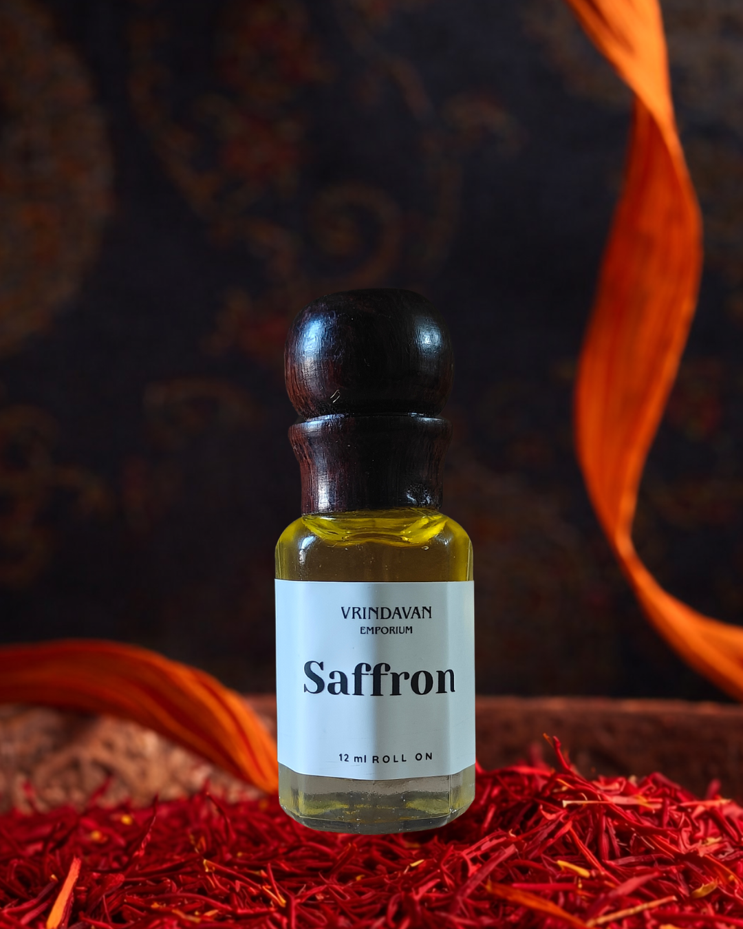 Saffron Premium Attar - Pure Kesar Alcohol Free Attar - Image 1