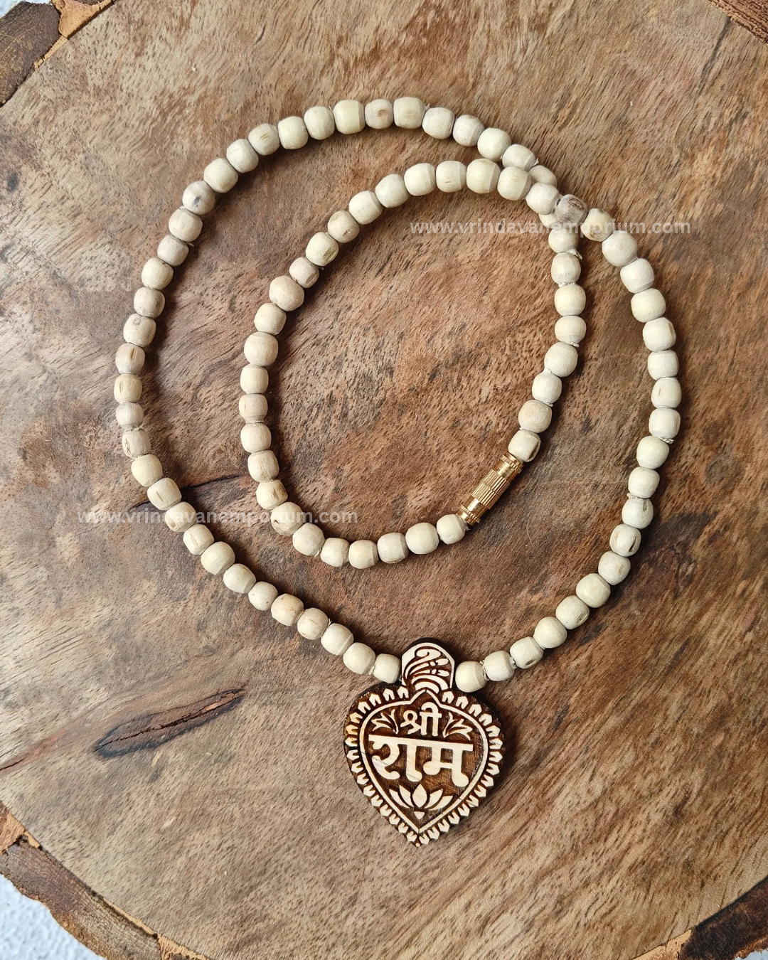 Shri Ram Tulsi locket mala - Image 1