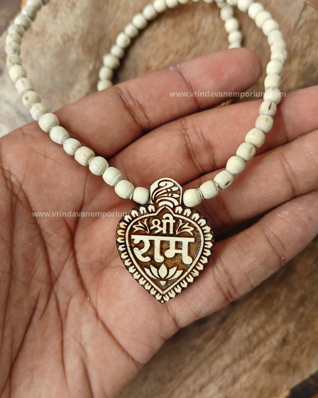 Shri Ram Tulsi locket mala - Image 2