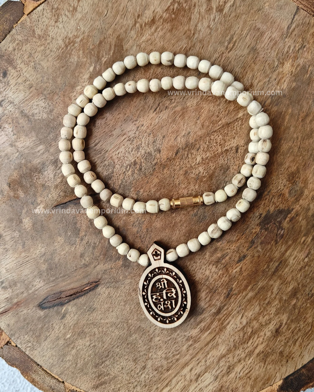 Shree Harivansh Tulsi Locket mala - Image 1