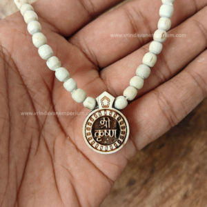 Krishna Naam Tulsi Locket Mala - Thumbnail Image 2