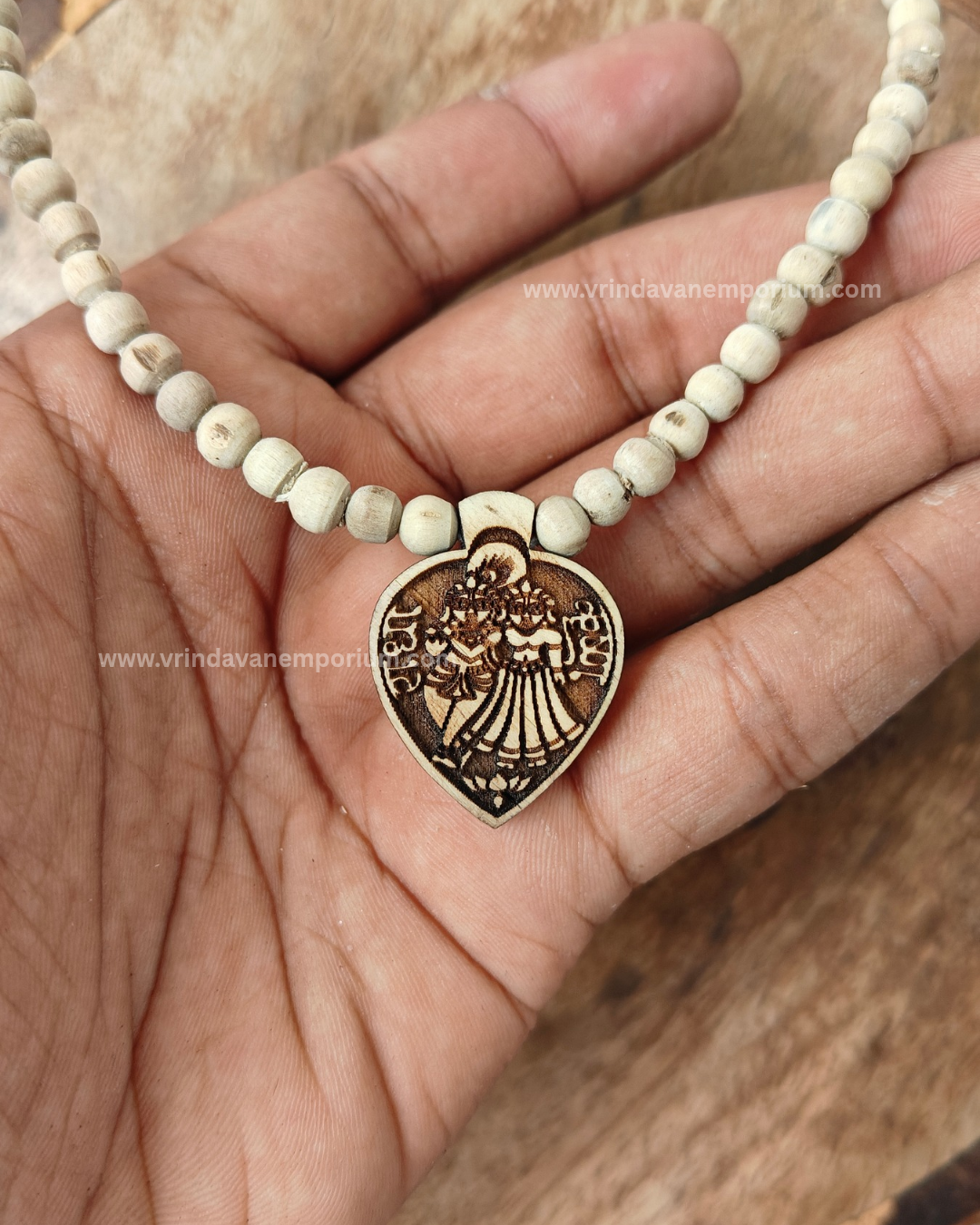 Yugal Sarkar Tulsi Locket Mala - Image 2