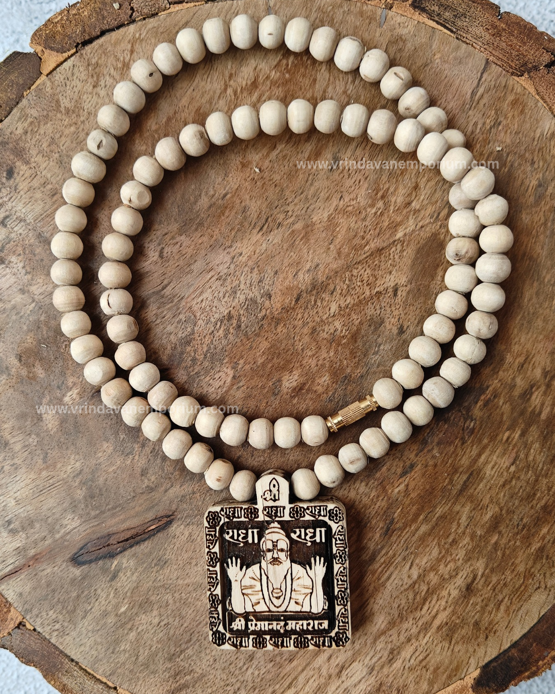 Shri Premanand Ji Maharaj tulsi locket mala - Image 1