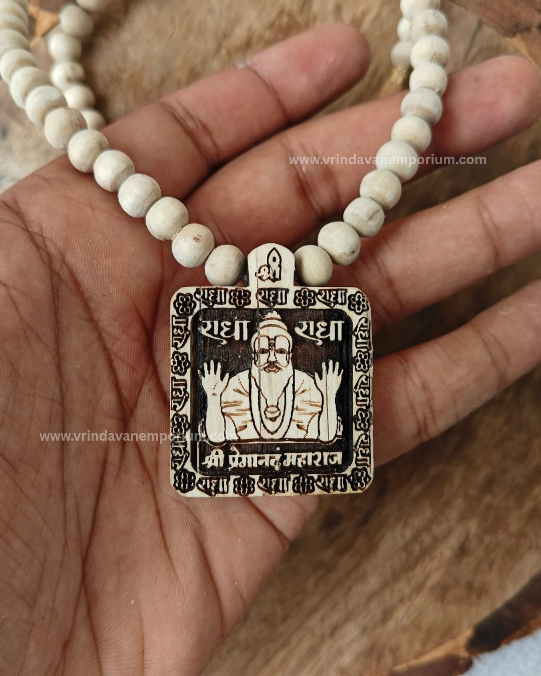 Shri Premanand Ji Maharaj tulsi locket mala - Image 2