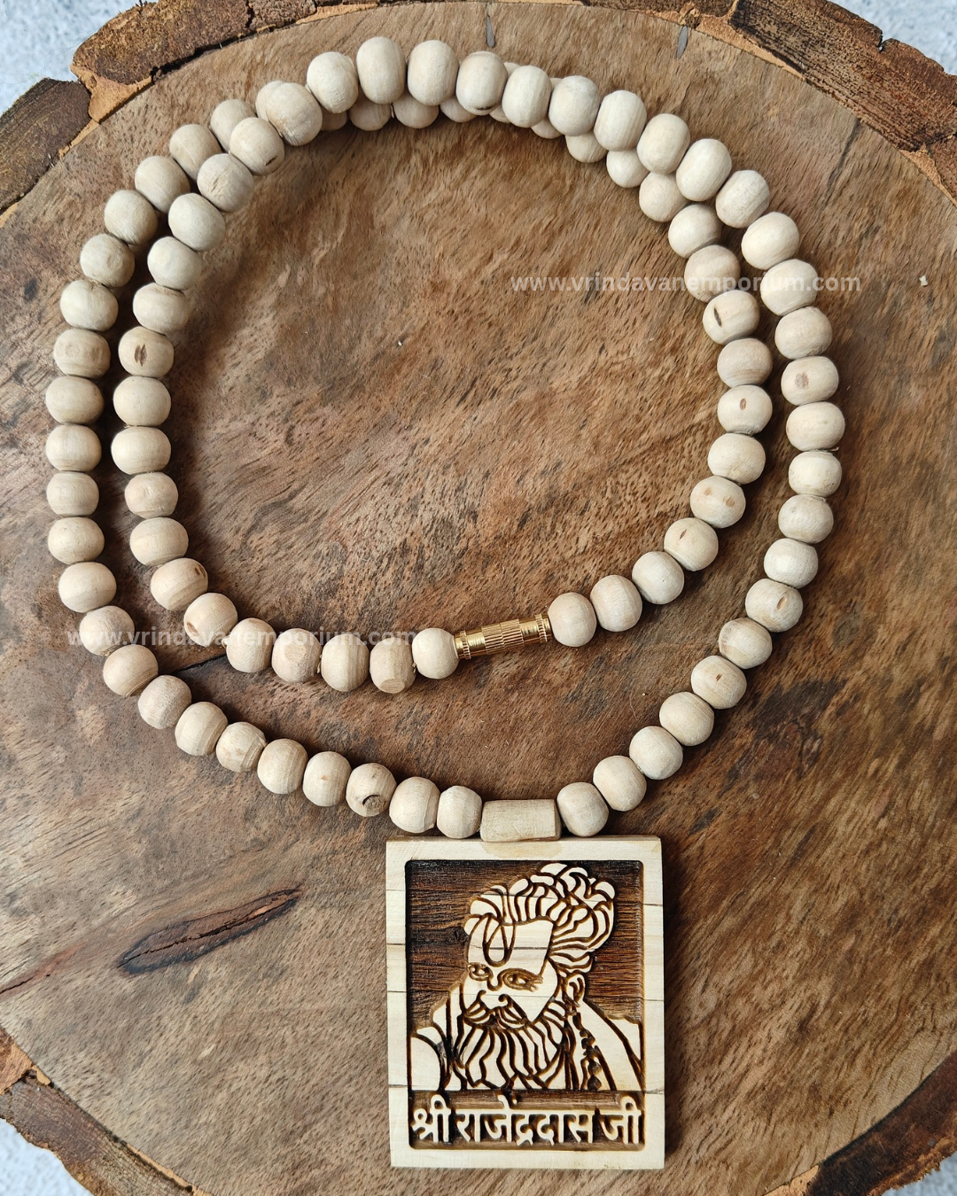 Shri Rajendra Das Ji Maharaj Tulsi locket mala - Image 1