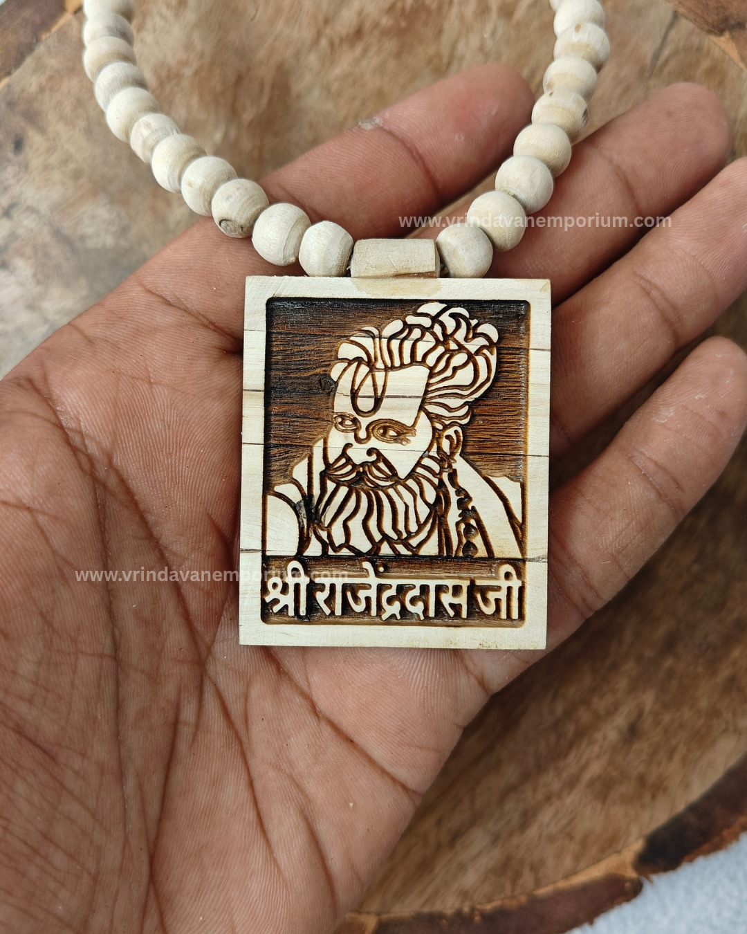 Shri Rajendra Das Ji Maharaj Tulsi locket mala - Image 2