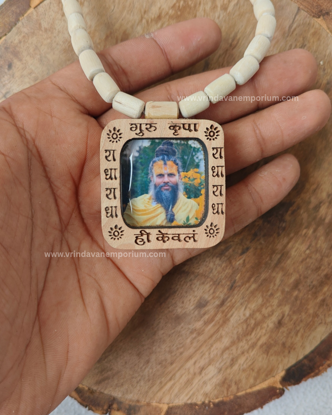Guru Kripa Shri Premanand Ji Maharaj Locket mala - Image 2