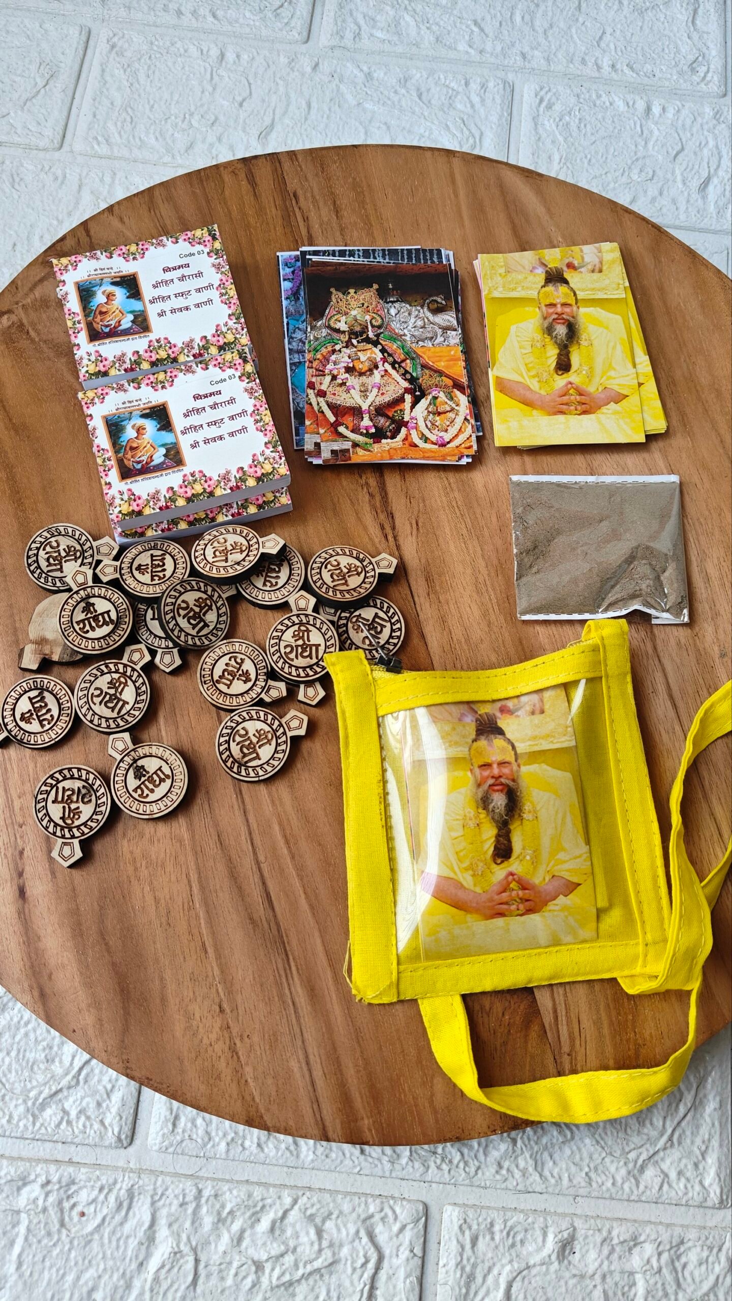 Yellow Nikunj Mala (5 samagri) - Image 1
