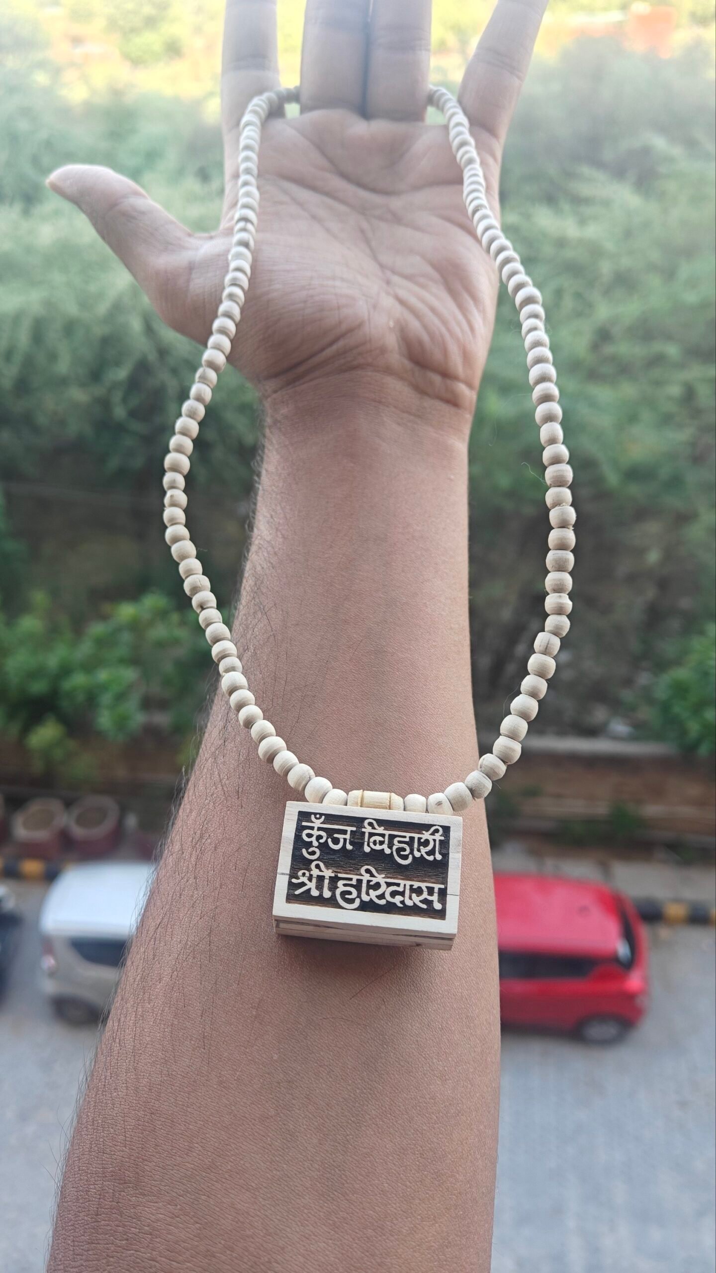 Kunj Bihari Shree Haridas Bhaktmal Tulsi Kanthi Mala - Image 2