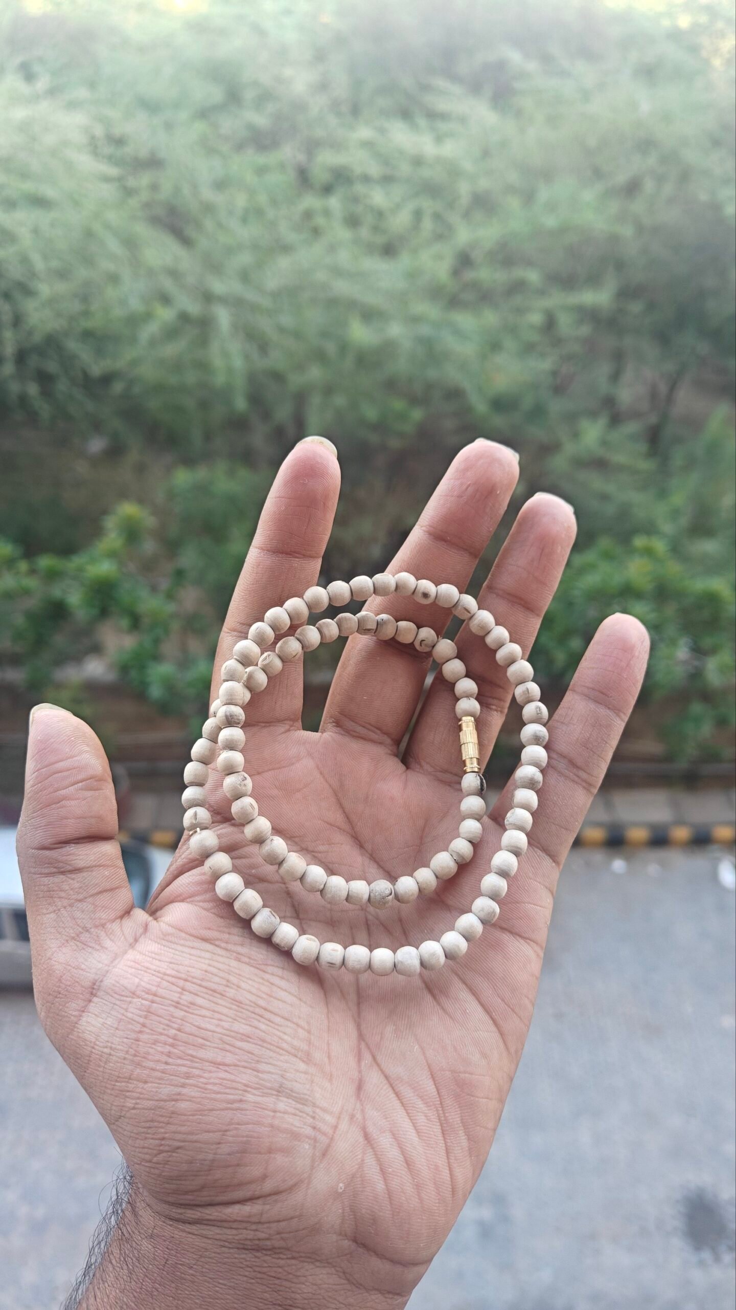 Gol Daana Tulsi Kanthi Mala ( 1 round) - Image 2