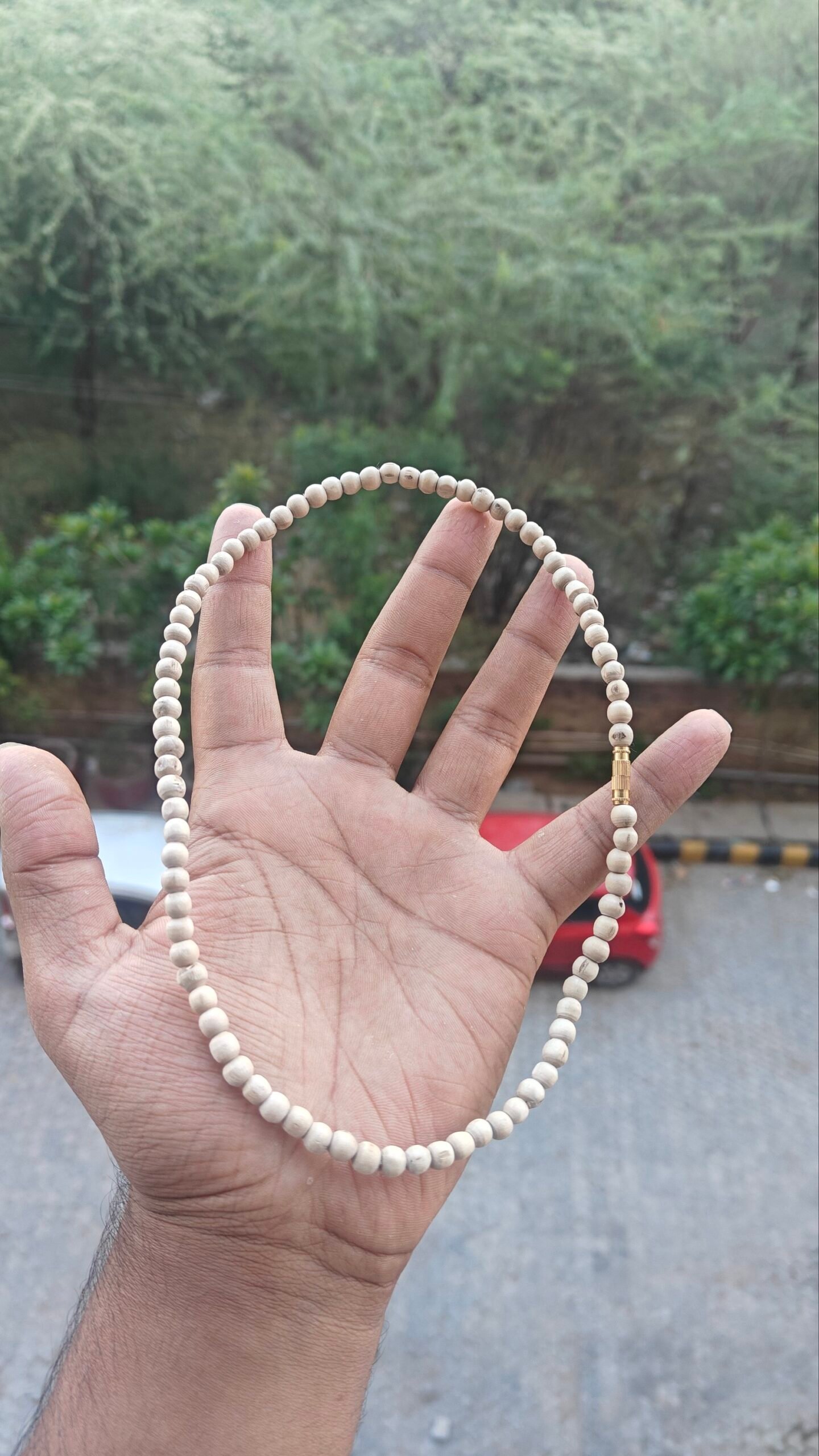 Gol Daana Tulsi Kanthi Mala ( 1 round) - Image 1
