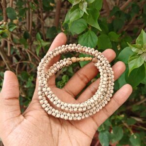 Tulsi Necklace Kanthi Mala ( Four layer ) - Thumbnail Image 3