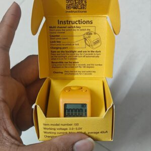 Noiseless Multi-Functional Chargeable Counter with LED light & reversible display - Thumbnail Image 6