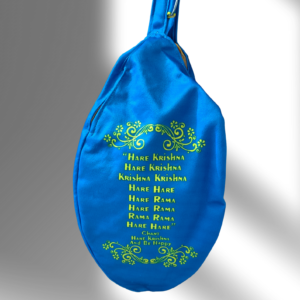 Shree Radha Blue Multi Print Japa Bag - Thumbnail Image 2