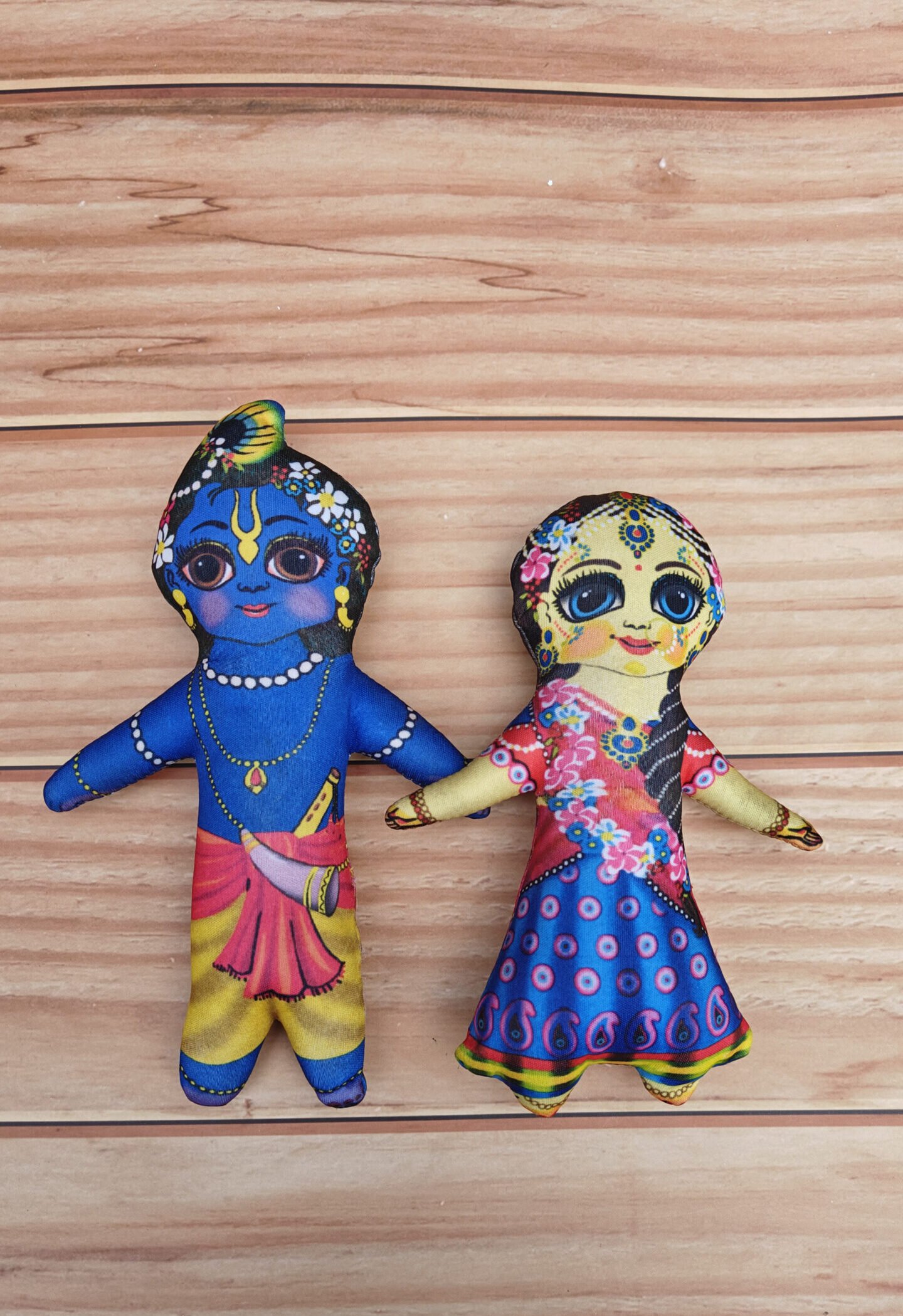Radha Krishna Soft Toys (Small) - Image 1