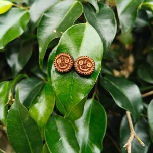 Jagannath Ji Tulsi Earrings