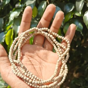 Tulsi Kanthi Mala 3 Round Gol Daana - Thumbnail Image 2