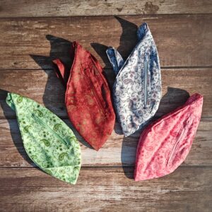 Pure Cotton Floral Style Japa Bag