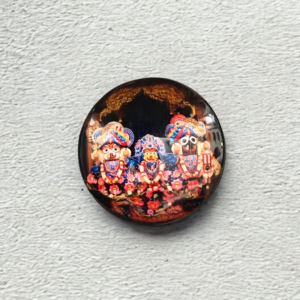 Shri Jagannath Ji Glass Magnet