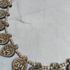 16 patta ram naam Tulsi locket mala with 1 ram naam Tulsi locket - Thumbnail Image 2